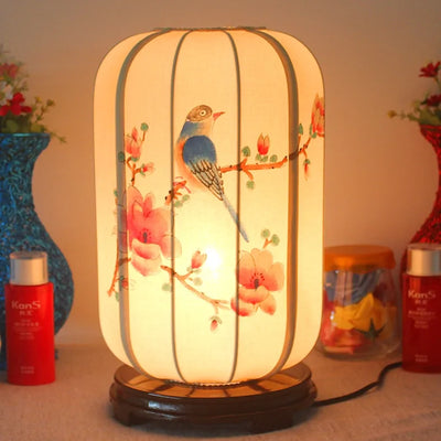 Stylish Hand-Painted Desk Lamp