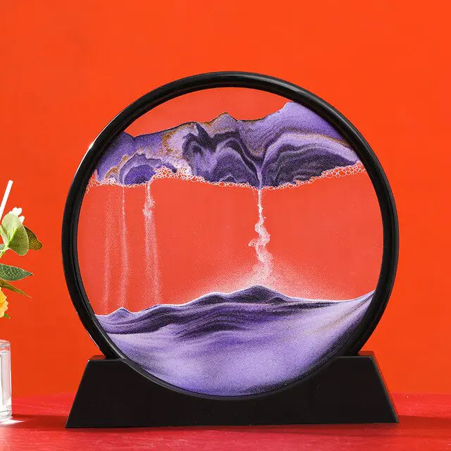 3D Bewegende Zand Kunst Decor