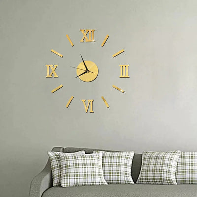 Acrylic Roman Numeral Wall Clock