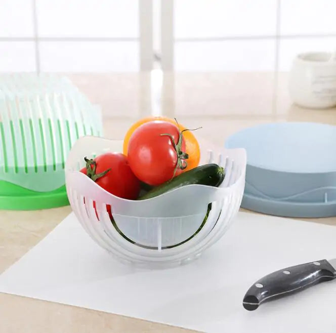 Salad Cutter Bowl