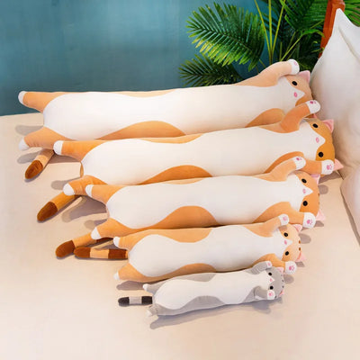 Cute Soft Long Cat Pillow