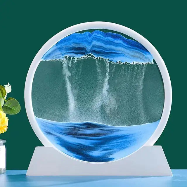 3D Bewegende Zand Kunst Decor