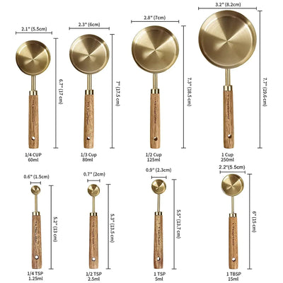 Measuring Cups and Spoon Set