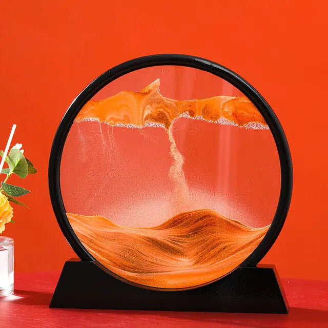 3D Bewegende Zand Kunst Decor