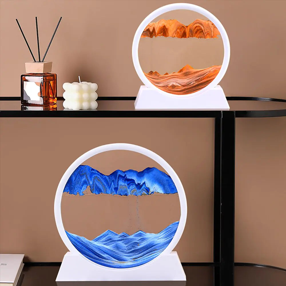 3D Bewegende Zand Kunst Decor