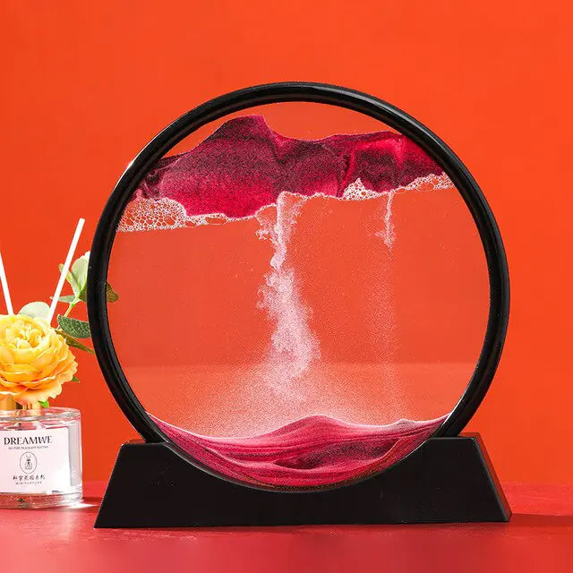 3D Bewegende Zand Kunst Decor