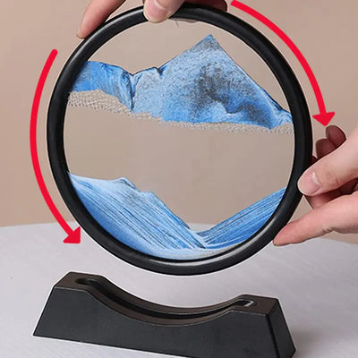 3D Bewegende Zand Kunst Decor